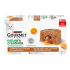 Bild: GOURMET Dampfgegarte Mousse mit Saucenherz Huhn und Rind